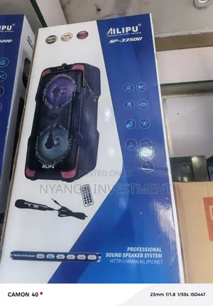 Ailipu SP-33500, a Portable Rechargeable Party Speaker .