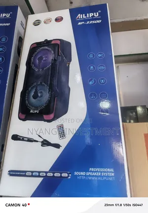 Ailipu SP-33500, a Portable Rechargeable Party Speaker .