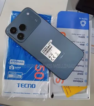 New Tecno Spark 50 128 GB Silver