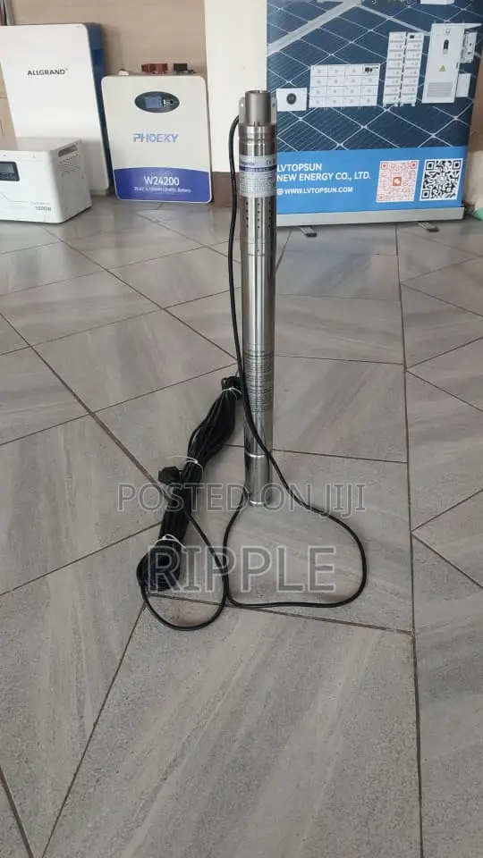 250W Deep Well Borehole Pump | 70m Head 1,800l/H