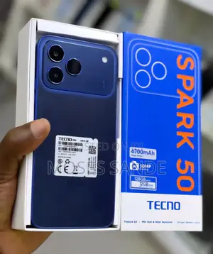 New Tecno Spark 50 128 GB Blue