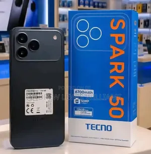 New Tecno Spark 50 128 GB Blue