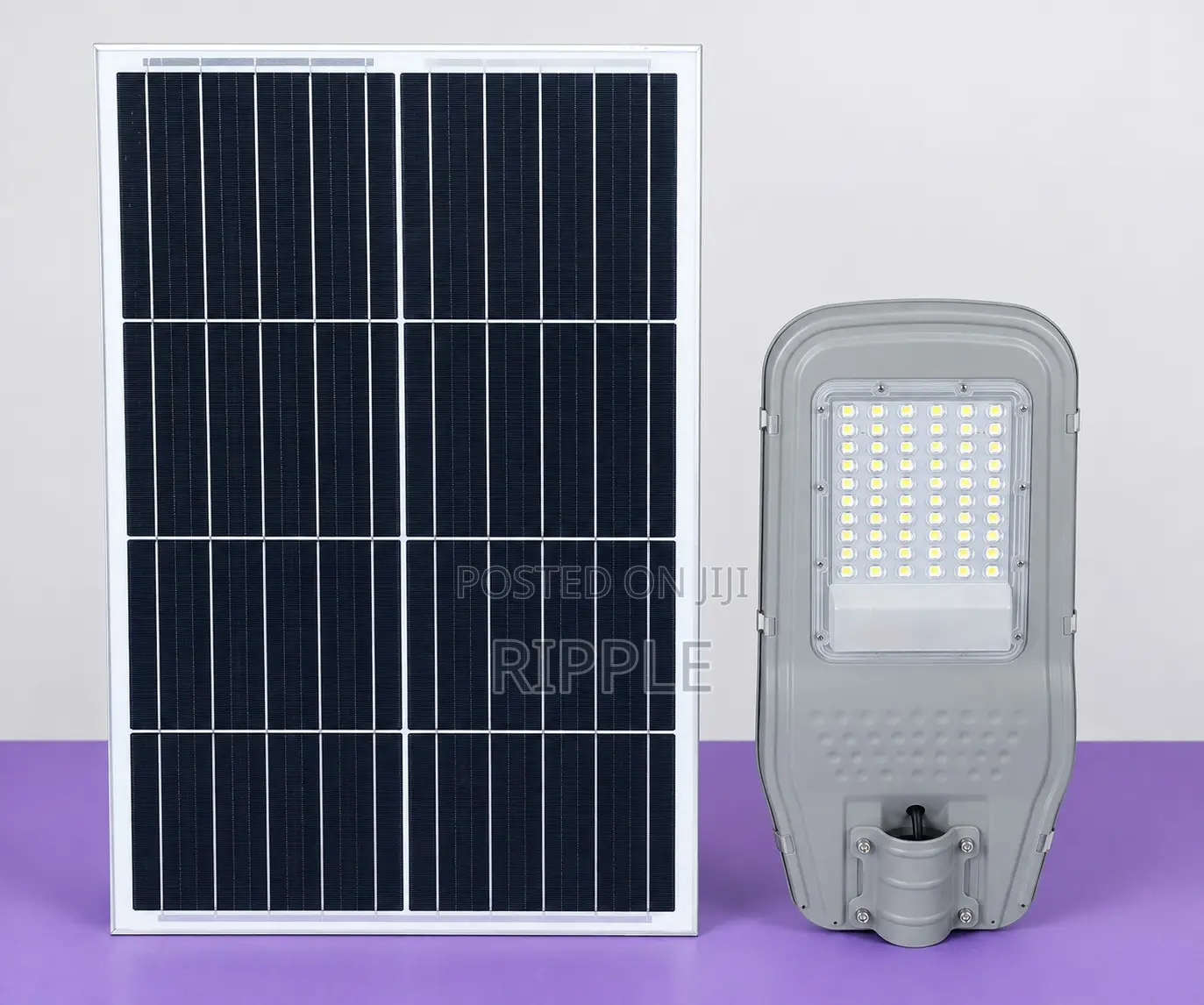 30W Solar Street Light 50 LED | Separate Solar Panel