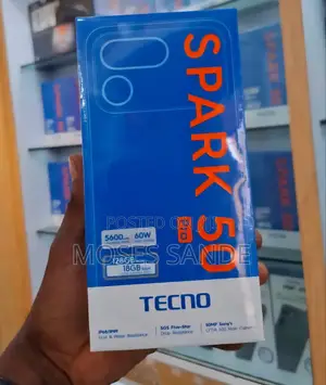 New Tecno Spark 50 Pro 256 GB Black