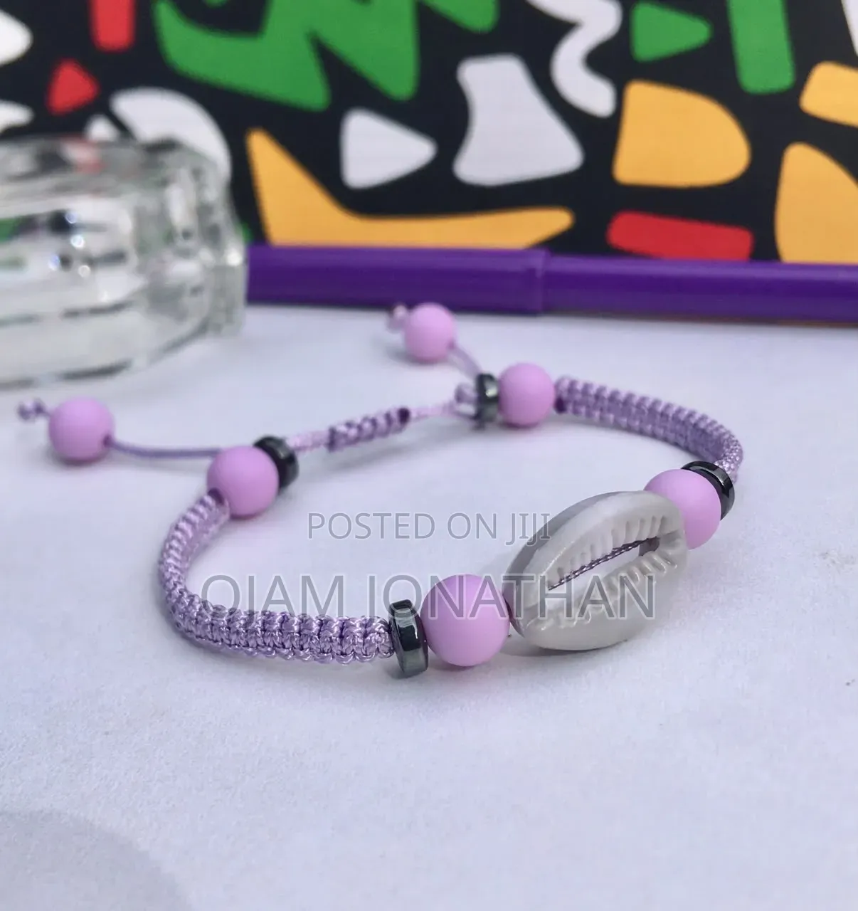 Women's Colourful Beaded Shell Bracelets