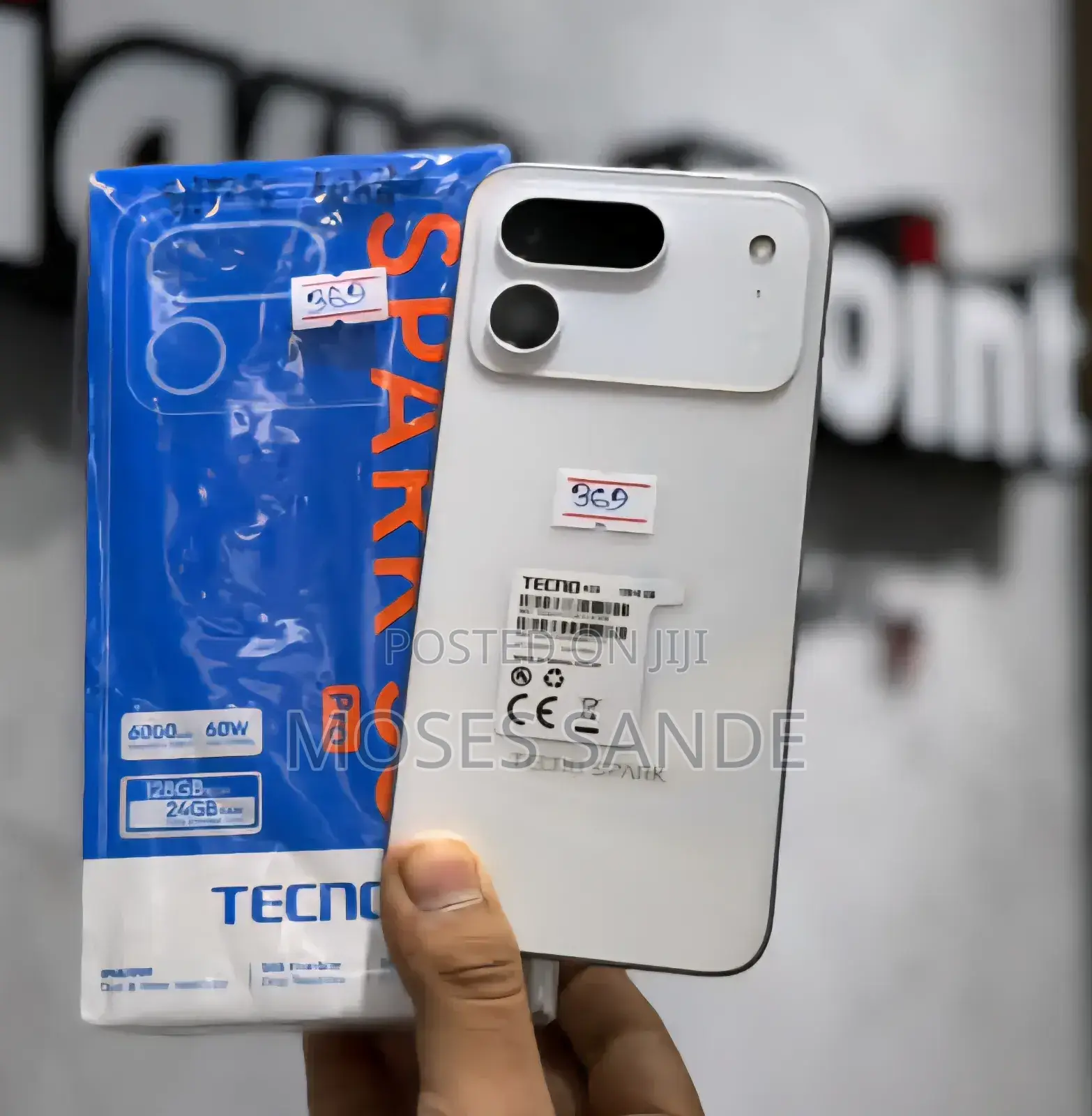 New Tecno Spark 50 Pro 256 GB Silver