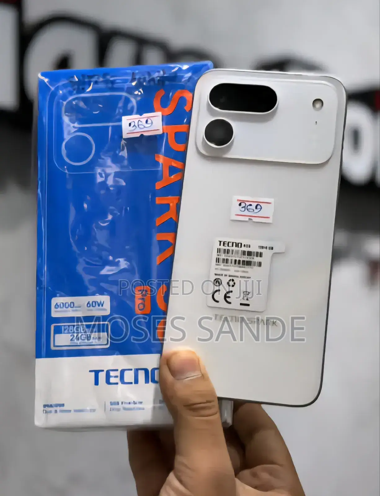 New Tecno Spark 50 Pro 256 GB Silver