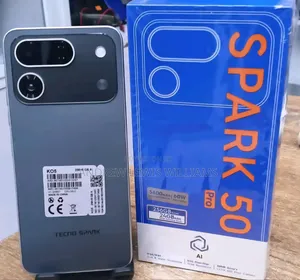 New Tecno Spark 50 Pro 256 GB Black