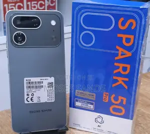 New Tecno Spark 50 Pro 256 GB Black
