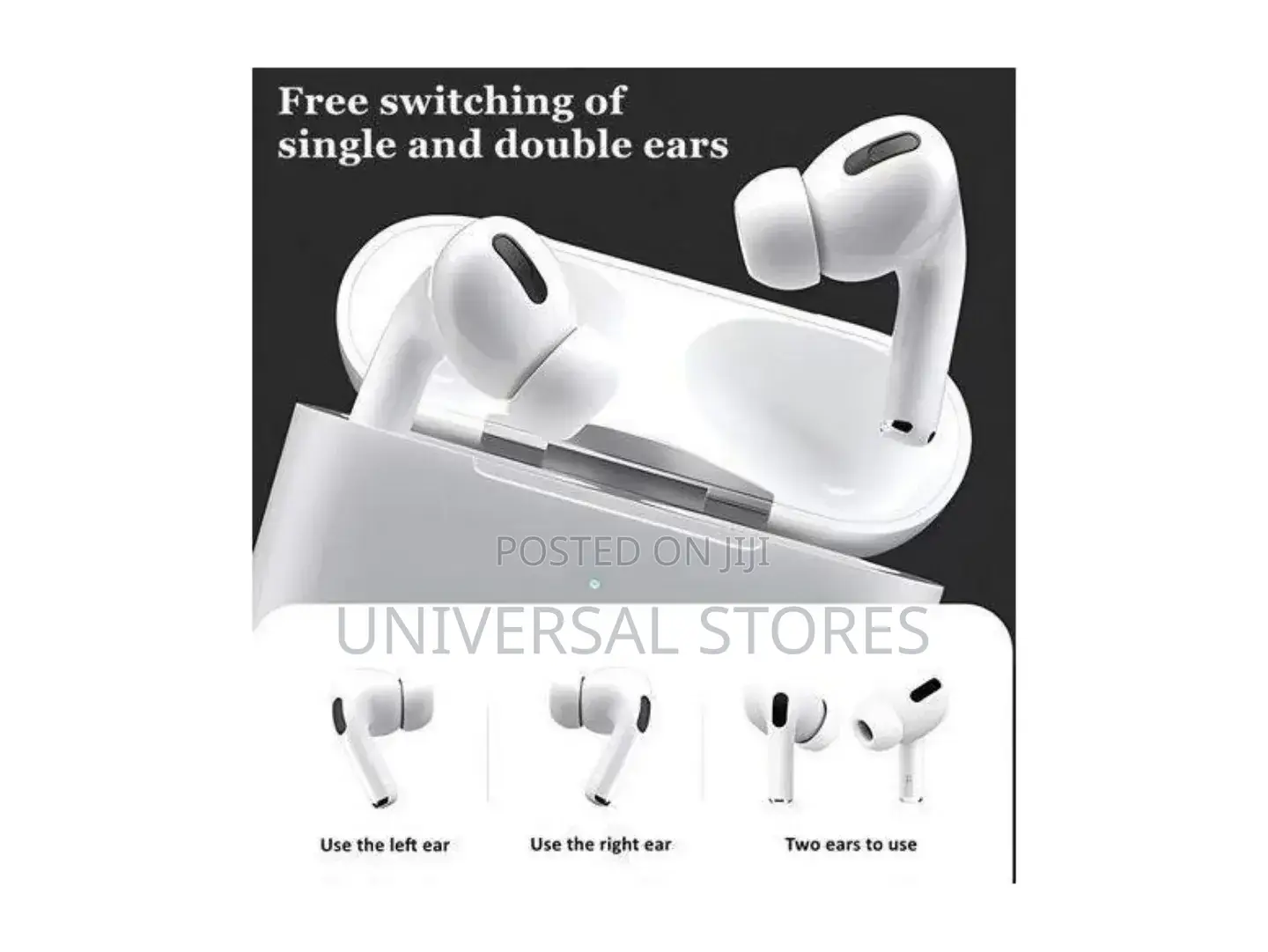 RichRipple Pro3 Bluetooth Headsets Wireless Pods Pro Earphones-Black