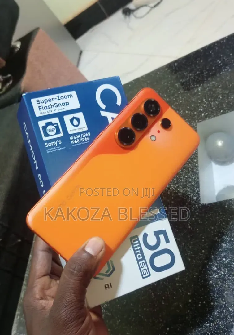 New Tecno Camon 50 Ultra 512 GB Orange