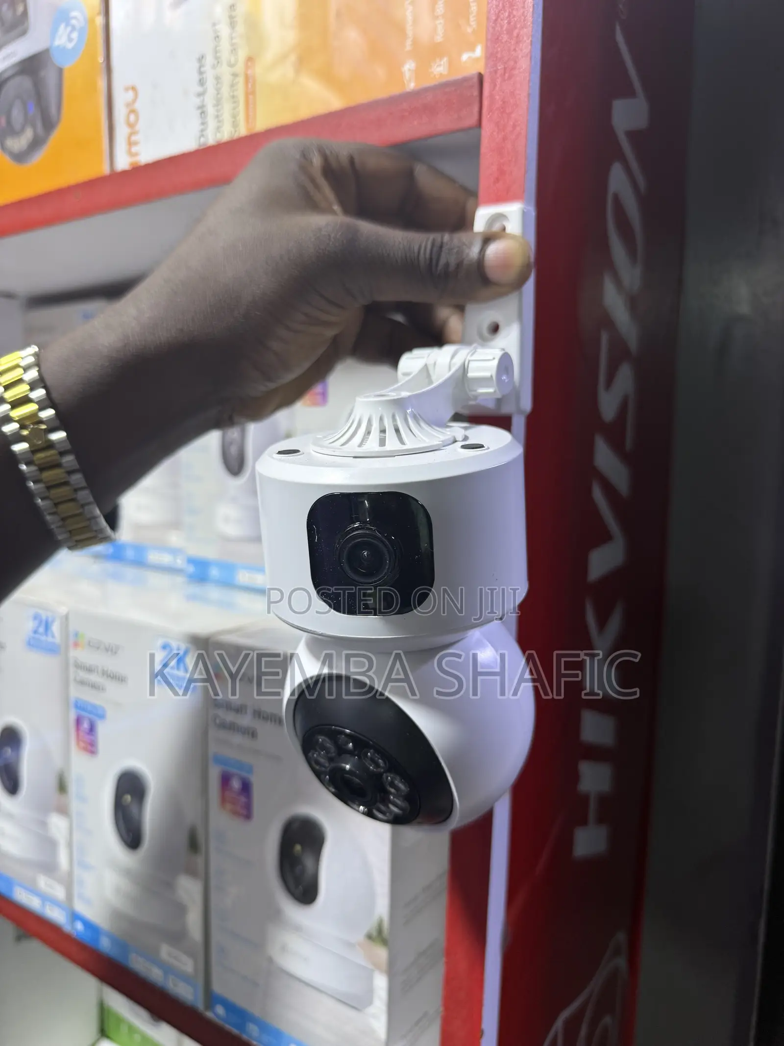 V380 Pro 4G SIM Card WiFi Dual Lens PTZ Smart CCTV Camera
