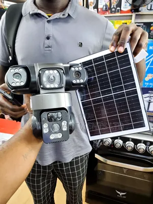 Outdoor Solar Smart Security Camera Tripple Lens
