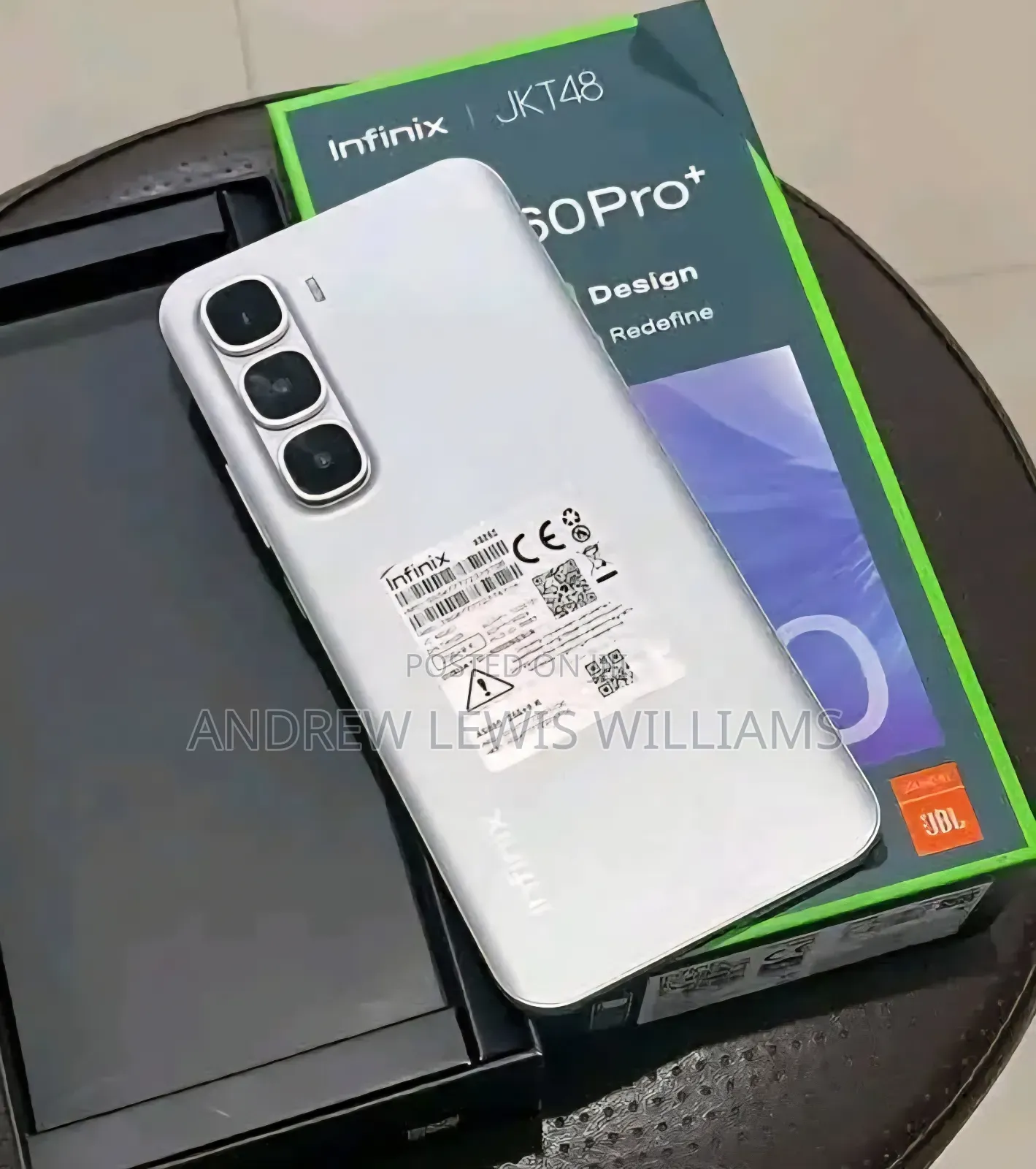 New Infinix Hot 60 Pro+ 256 GB Silver