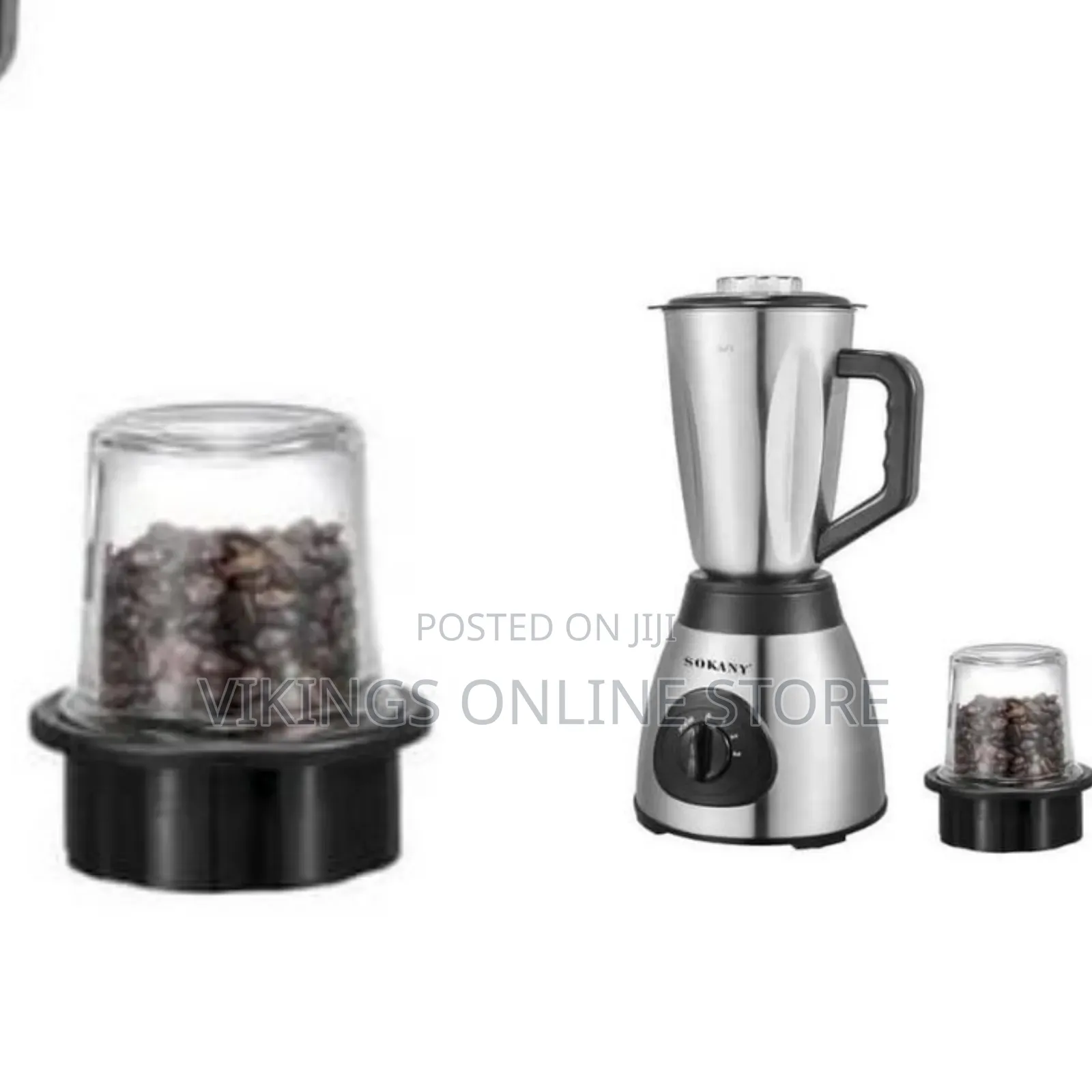 Sokany 2-in-1 Blender and Grinder (Model SK-03012)