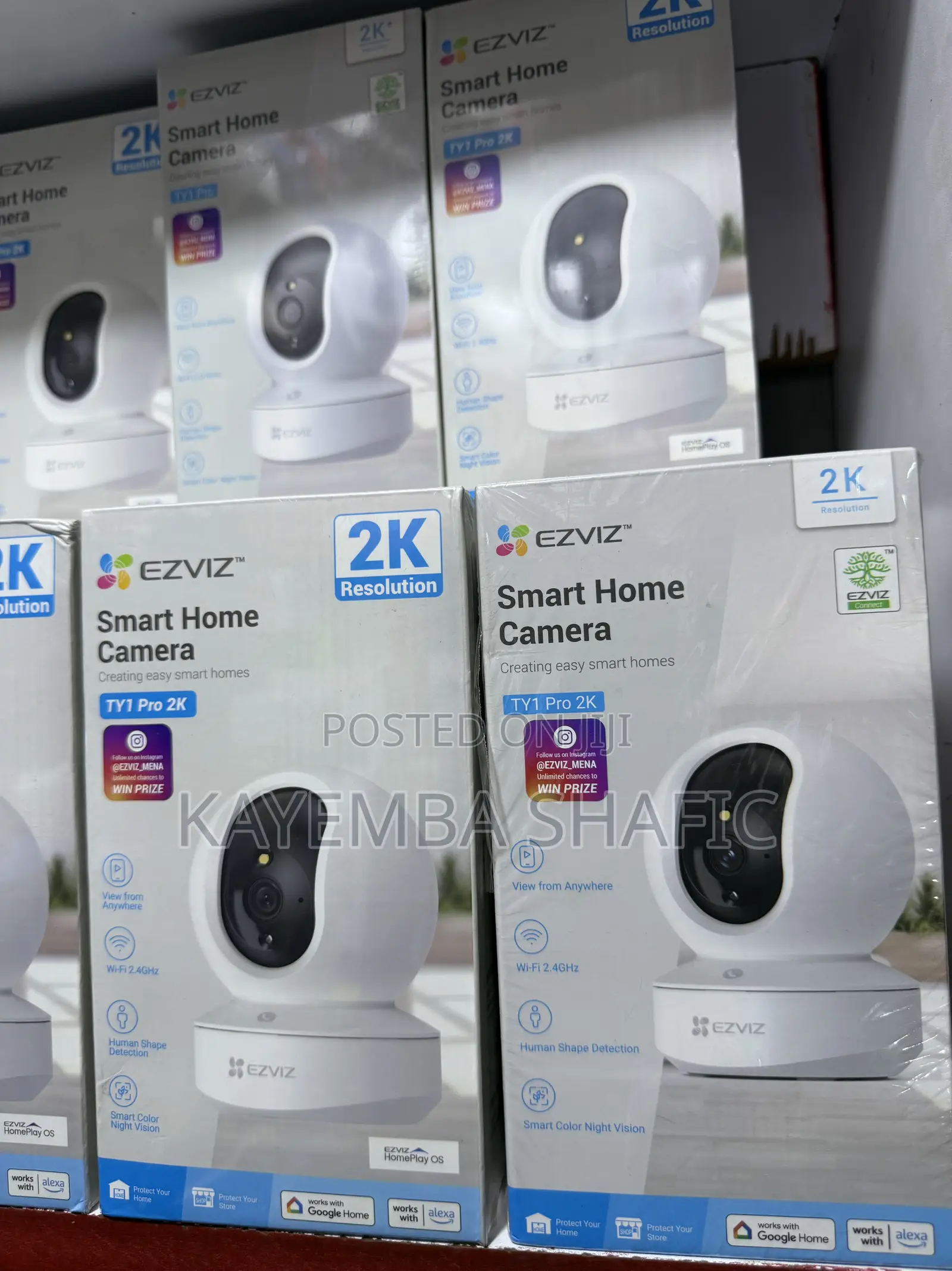 EZVIZ TY1 Pro Indoor Pan Tilt WiFi Smart Security Camera