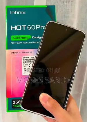 New Infinix Hot 60 Pro+ 256 GB Silver
