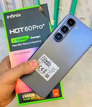 New Infinix Hot 60 Pro+ 256 GB Silver