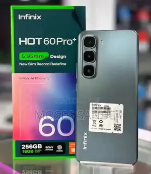 New Infinix Hot 60 Pro+ 256 GB Black