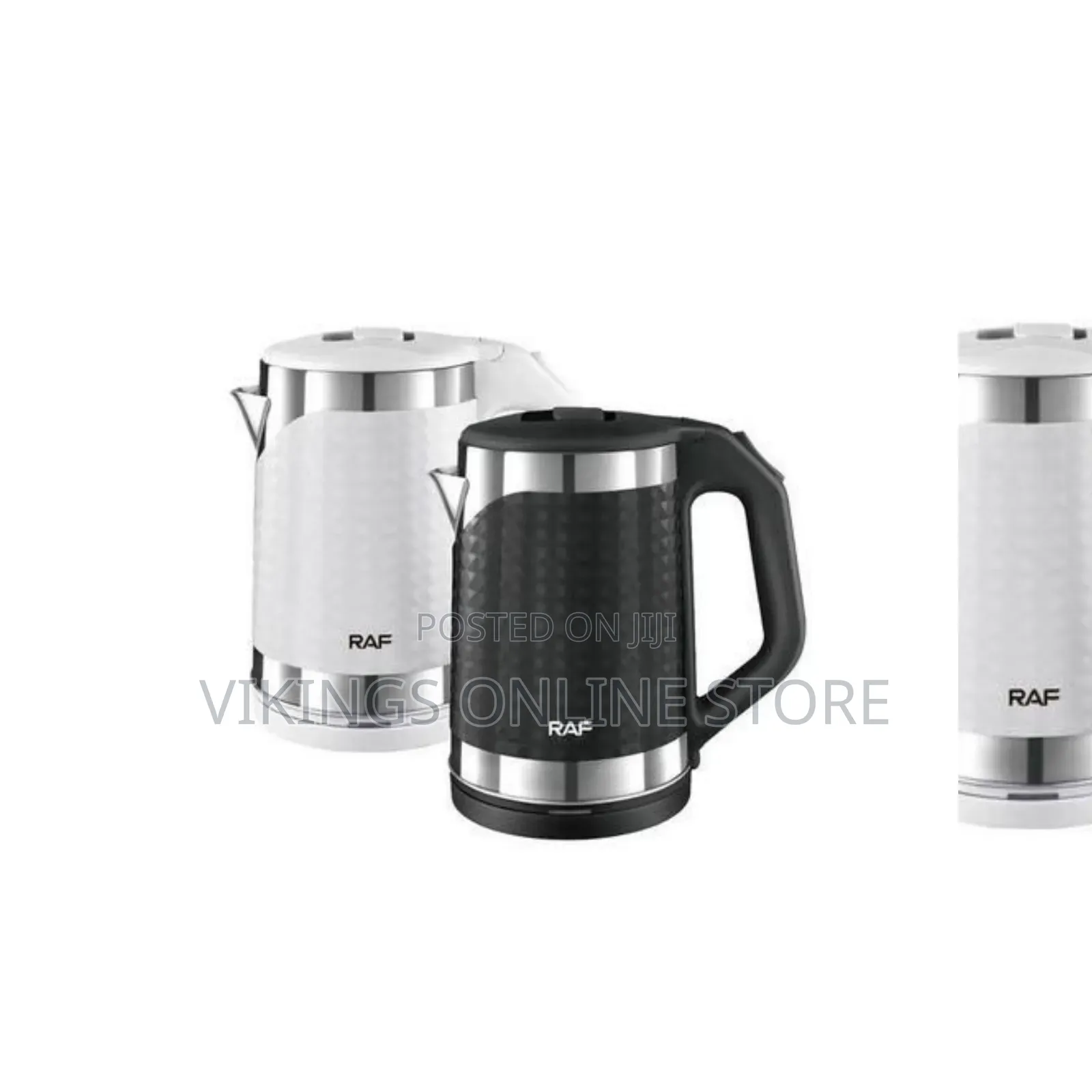 RAF 2L Double-Wall Stainless Steel Electric Kettle