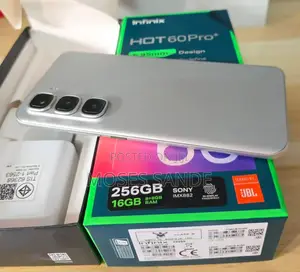 New Infinix Hot 60 Pro+ 256 GB White