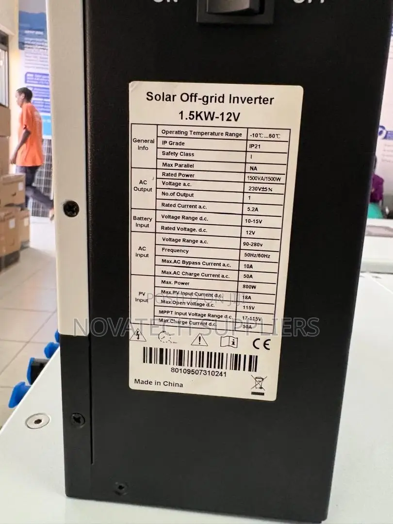Gotosolar 1.5kw 12v Hybrid Solar Inverter 800w Pv