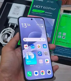 New Infinix Hot 60 Pro+ 256 GB Black