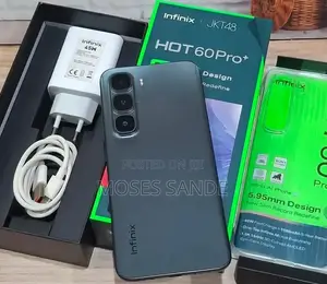 New Infinix Hot 60 Pro+ 256 GB Black