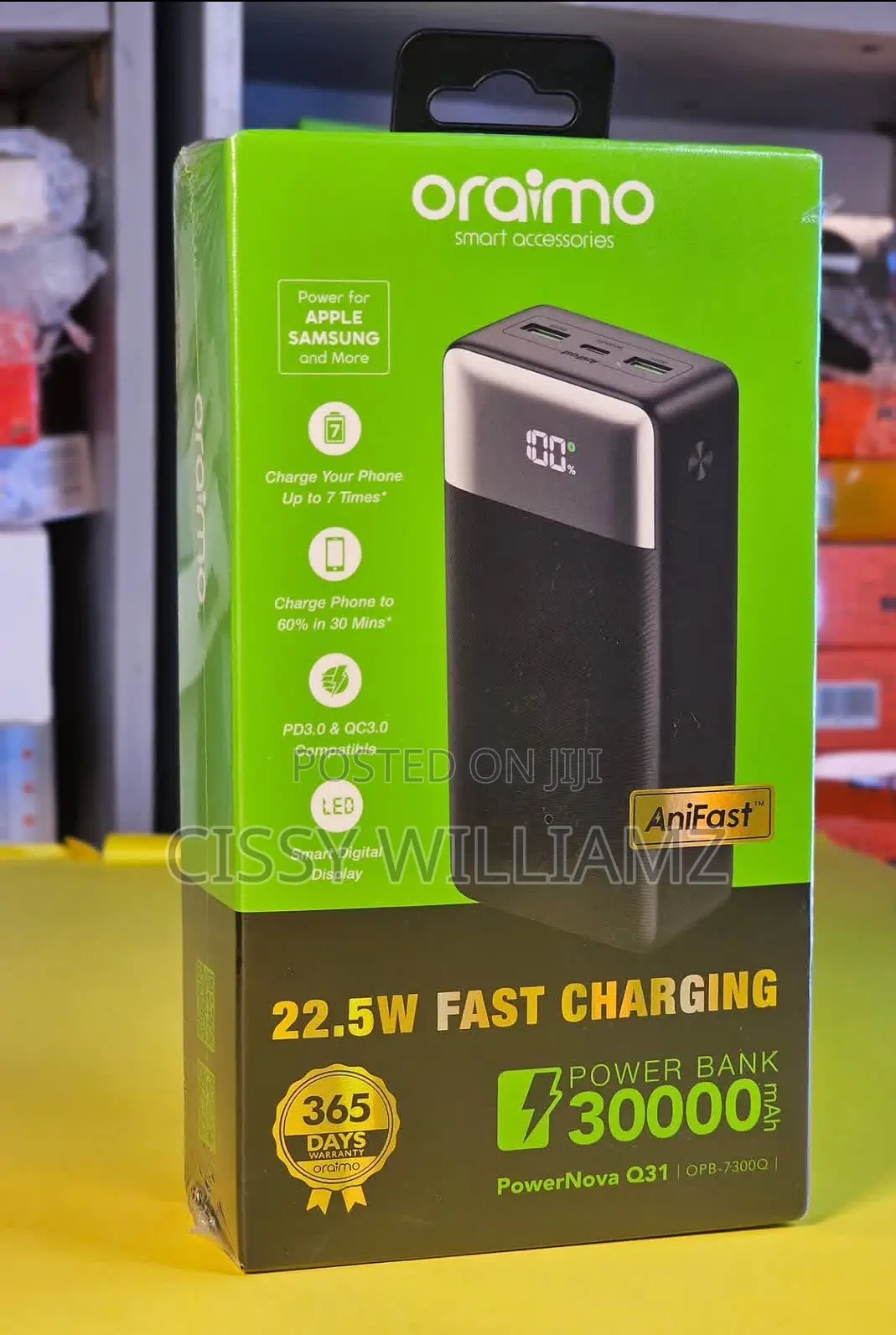 Oraimo Power Bank/30000mah Power Bank/Power Bank Oraimo