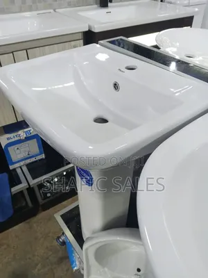 Hand Basin Complete Set Big Size With Accessories Frencia Square