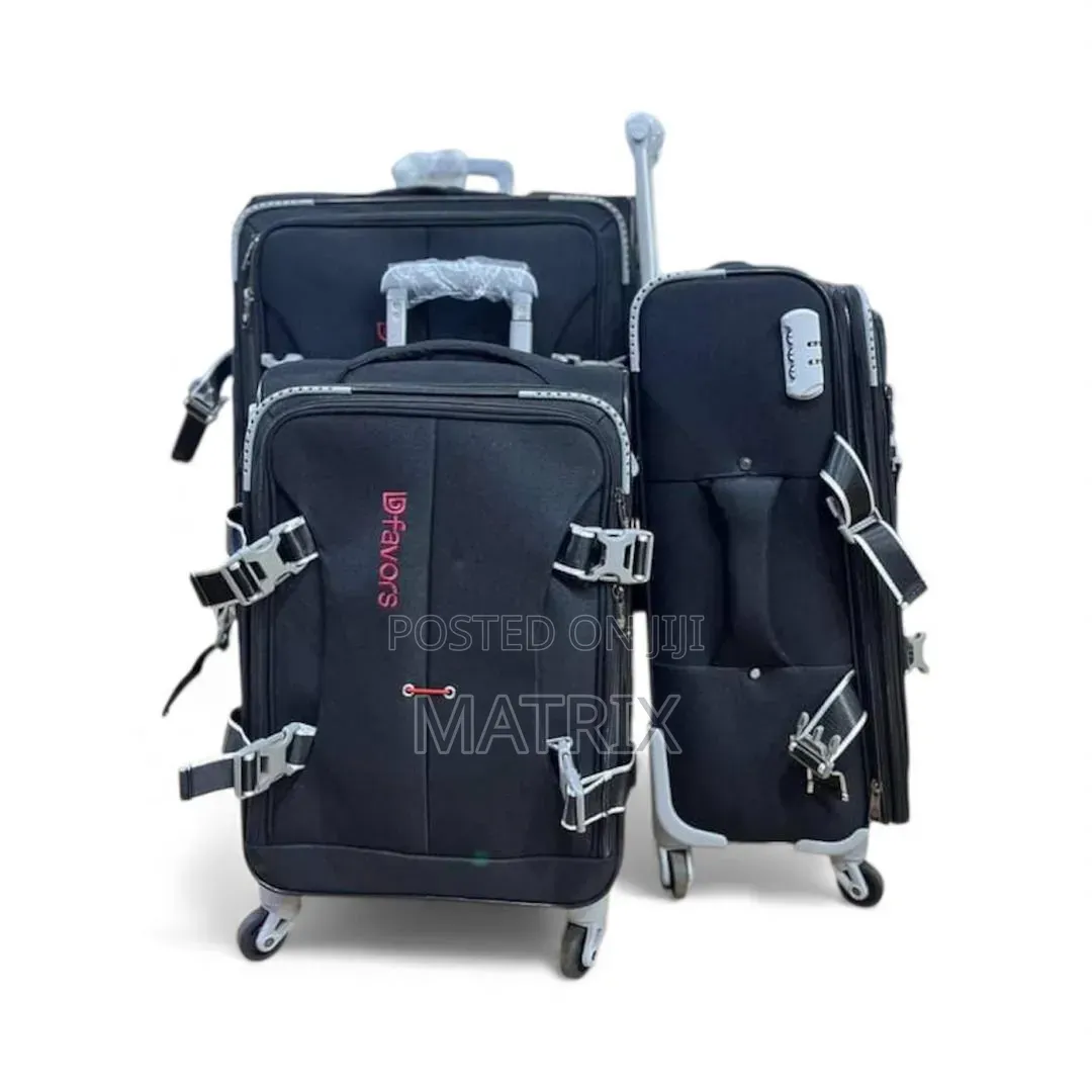 Dfavors Travel Suitcases | Durable Fabric Luggage With Spinner Wheels