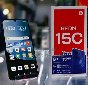 New Xiaomi Redmi 15C 4G 256 GB Black
