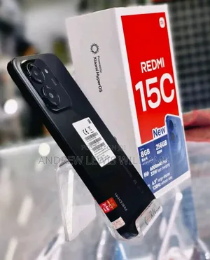 New Xiaomi Redmi 15C 4G 256 GB Black