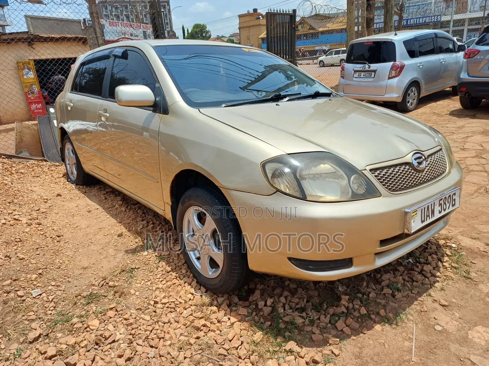 Toyota Allex 2006 Gold