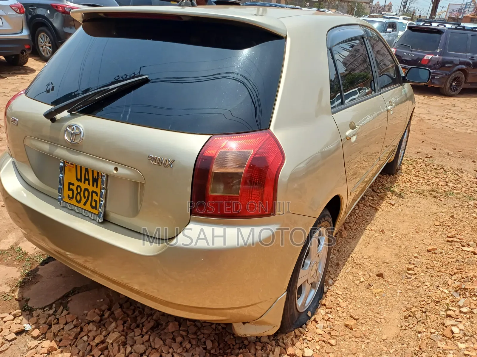 Toyota Allex 2006 Gold