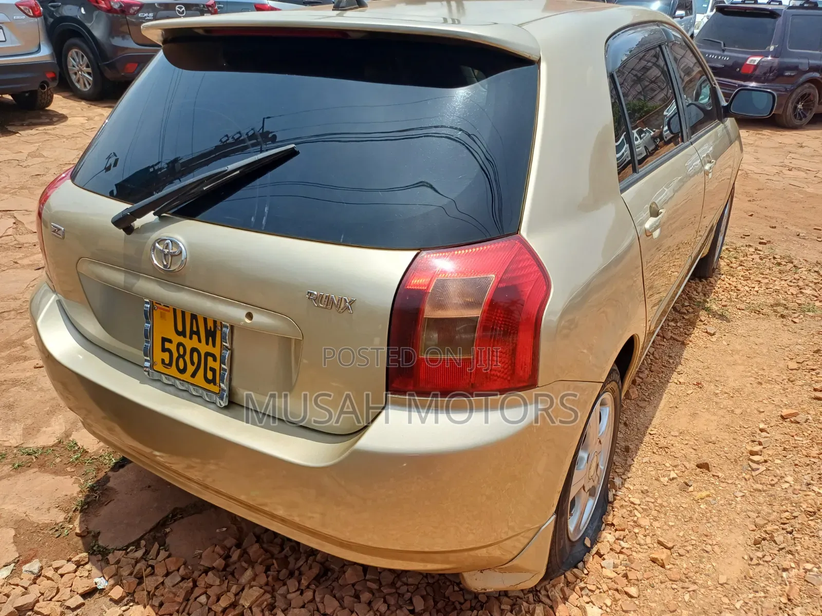 Toyota Allex 2006 Gold