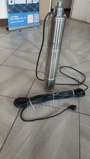 750W Electric Borehole Pump 175m Head 2,700l/H 220V Deep Well Pump