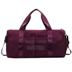 Sports Duffel Bag for Gym With Wet Pocket Shoe Compartment