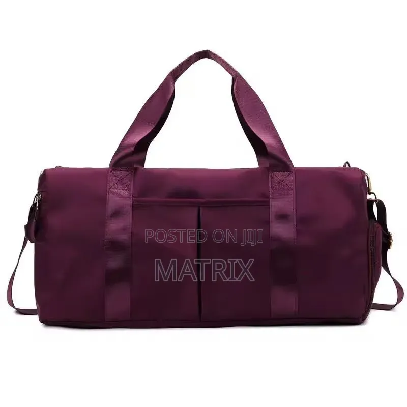 Sports Duffel Bag for Gym With Wet Pocket Shoe Compartment