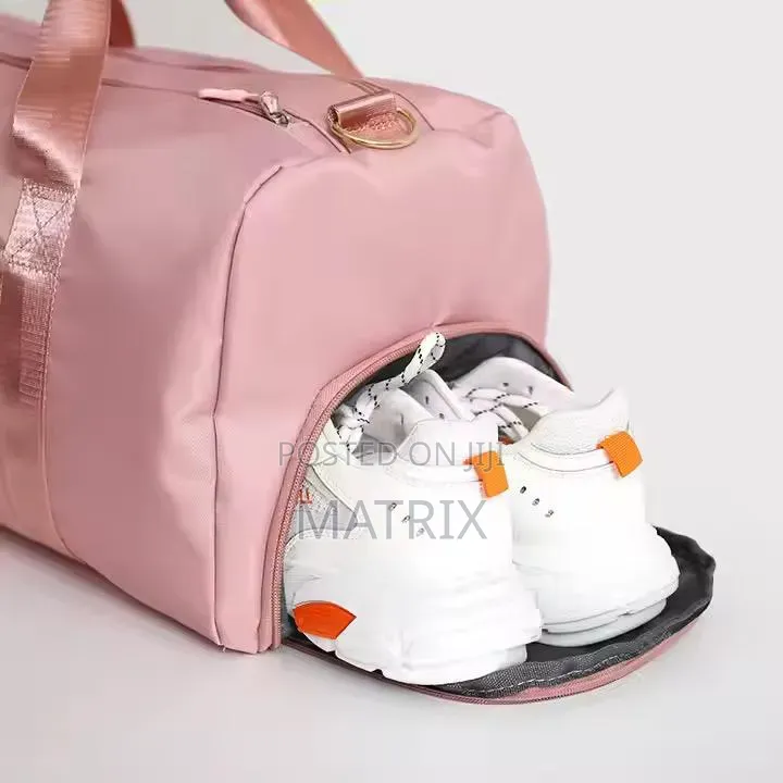 Sports Duffel Bag for Gym With Wet Pocket Shoe Compartment