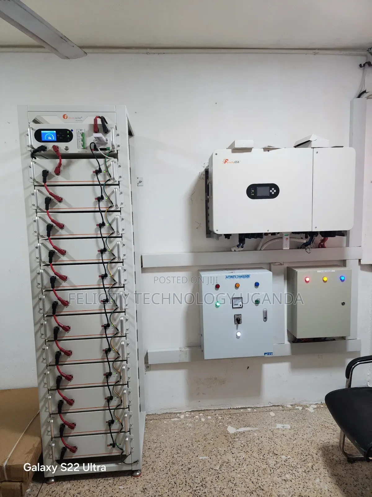 50kw/60kwh Commercial Solar System