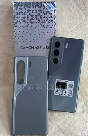 New Tecno Camon 40 Pro 5G 256 GB Gray