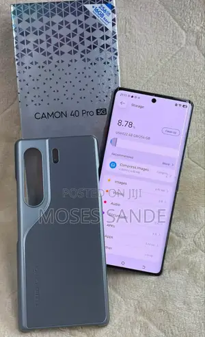 New Tecno Camon 40 Pro 5G 256 GB Gray