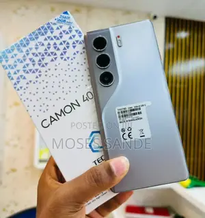 New Tecno Camon 40 Pro 4G 256 GB Black