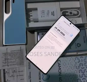 New Tecno Camon 40 Pro 4G 256 GB Blue
