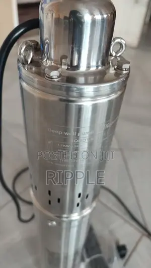 1100W Electric Borehole Pump 190m Head 45l/Min 1.5HP