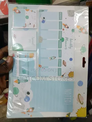 Sticky Note Weekly Planner Medium