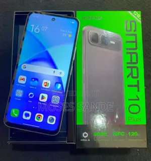 New Infinix Smart 10 Plus 128 GB Silver