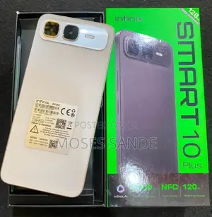 New Infinix Smart 10 Plus 128 GB Silver