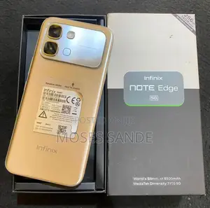 New Infinix Note Edge 256 GB Rose Gold